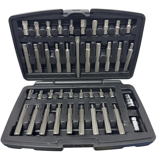 Trusa biti torx, hex si spline, 41piese