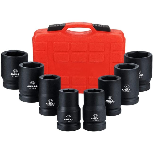 Set Chei Tubulare Impact 8 Piese 24-41mm 1