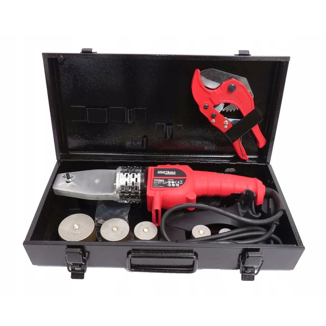 Trusa sudura pentru lipire tevi si fitinguri PPR, Kraft&Dele KD3040, 20 - 50 mm, 1900 W