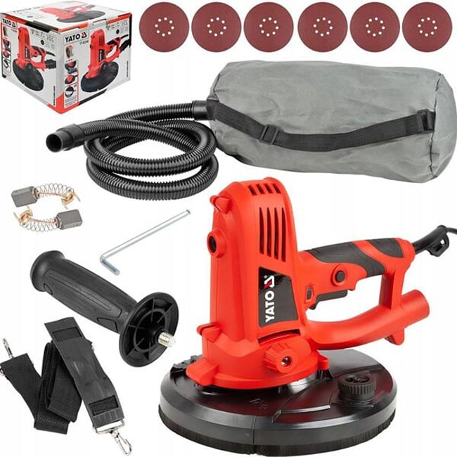 Slefuitor pentru pereti, Yato YT-82340, 1220 W, 225 mm