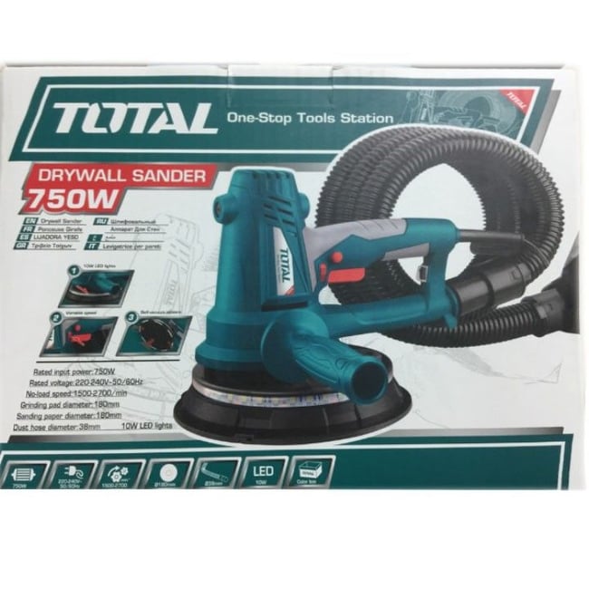 Slefuitor pentru pereti, TOTAL, 750 W, 180 mm