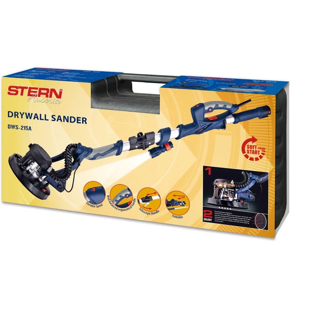 Slefuitor pentru pereti, Stern DWS215A, 800 W, 225 mm