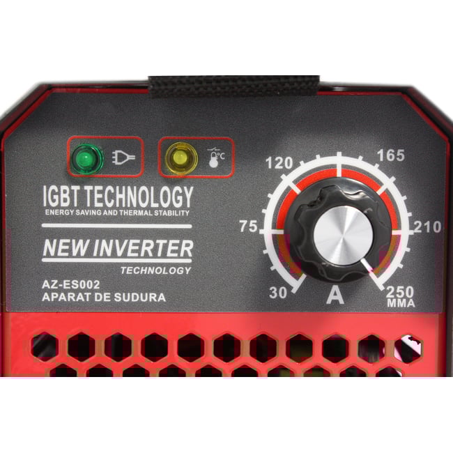Aparat de sudura, invertor Almaz 250A AZ-ES002, electrod 1.6-5mm