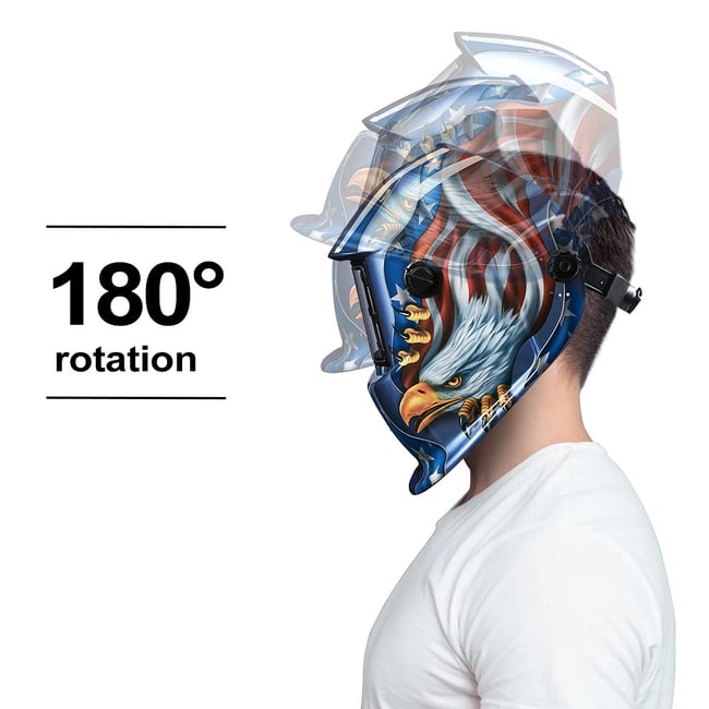 Masca de Sudura Automata cu Cristale Lichide, Model Eagle 9-13