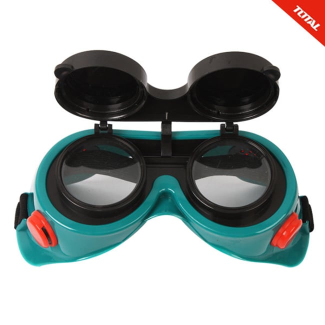 Ochelari de Protectie TOTAL, Pentru Sudura, cu Lentile Rabatabile