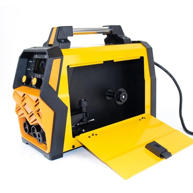 Aparat de sudura flux sarma + electrod (invertor), Rotor MMLT-300i, MIG MMA LIFT TIG 300 A, ecran LCD, accesorii incluse