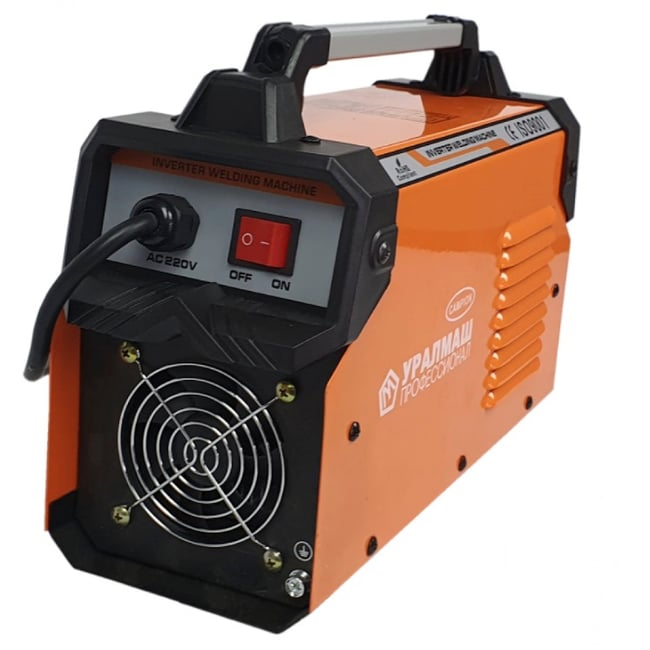 Aparat de sudura tip invertor, UralMash CPH350, 20-350 A, 4.7 kVA, 50/60 Hz, 230 V, 1.6 mm - 5 mm diametru electrod, accesorii incluse