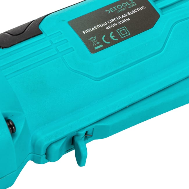 Fierastrau circular Detoolz DZ-SE101, 480 W, 85 mm, laser pentru ghidare