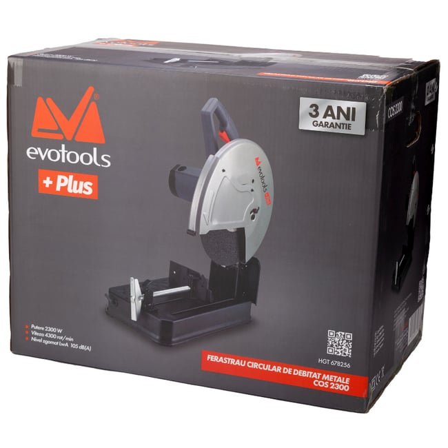 Debitator metale, stationar, EvoTools PLUS COS 2300, 2300 W, 355 mm, 4300 RPM