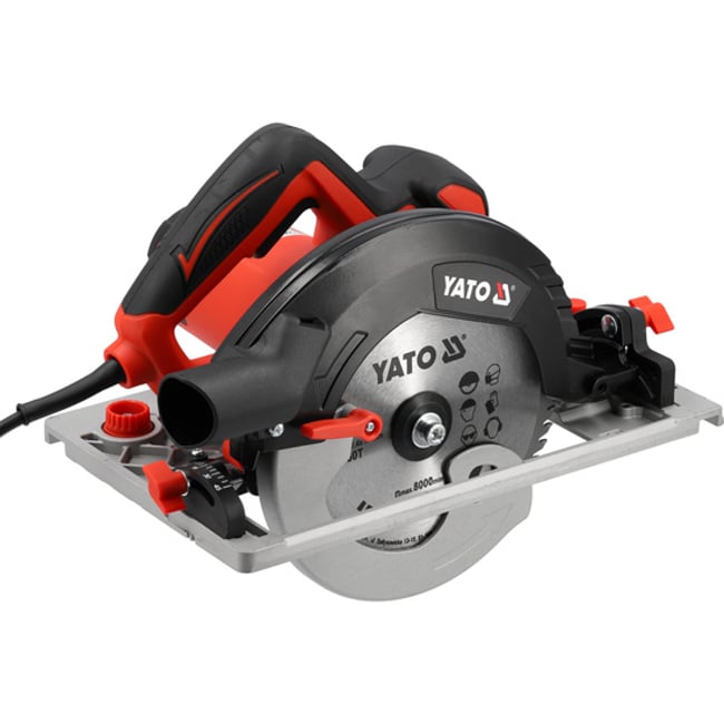 Fierastrau circular Yato YT-821533, 1600 W, disc 190 mm, 5500 RPM