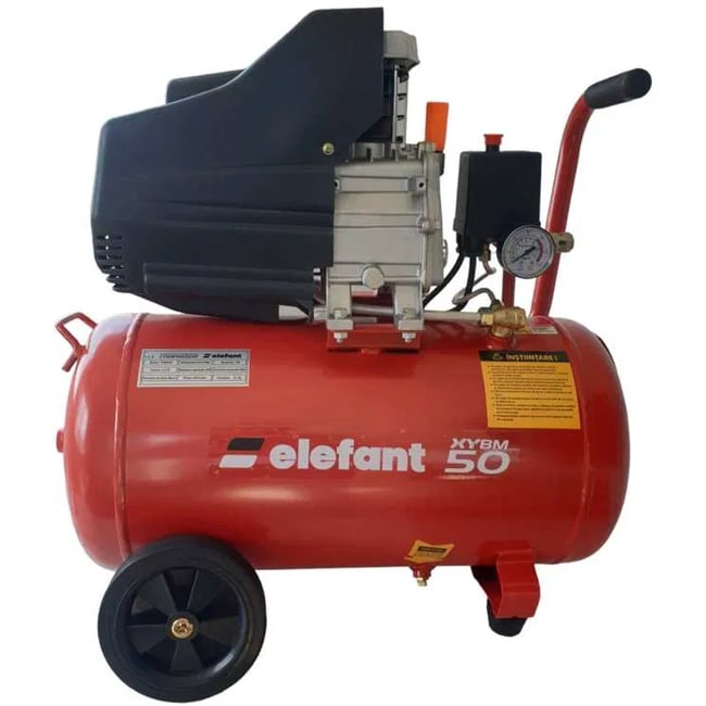 Compresor aer Elefant XYBM50, 50 L, 2 CP, 8 Bar