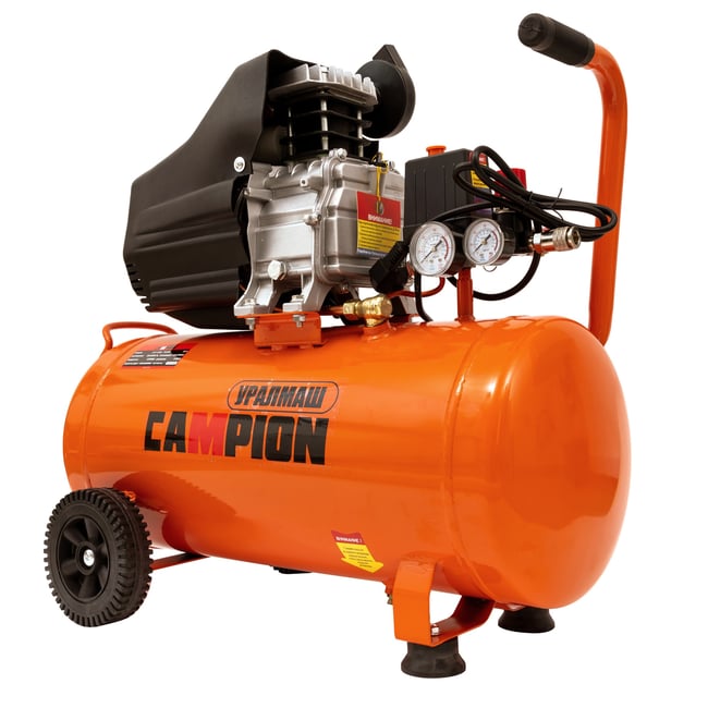 Compresor Aer cu Ulei 24 Litri, 2.5 CP, 3000 RPM, CAMPION CMP2024