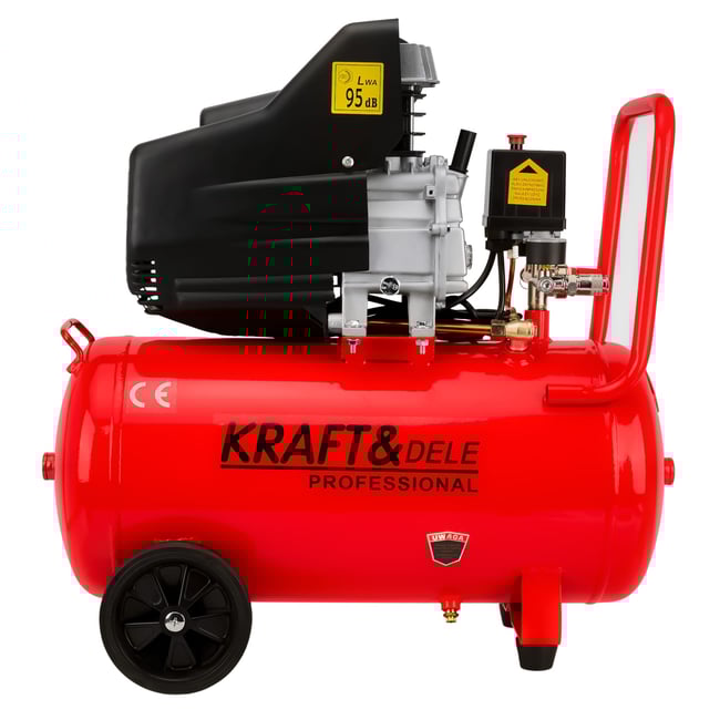 Compresor aer Kraft&Dele KD401, 50L, 3.8CP, 8Bar, 205/min, profesional