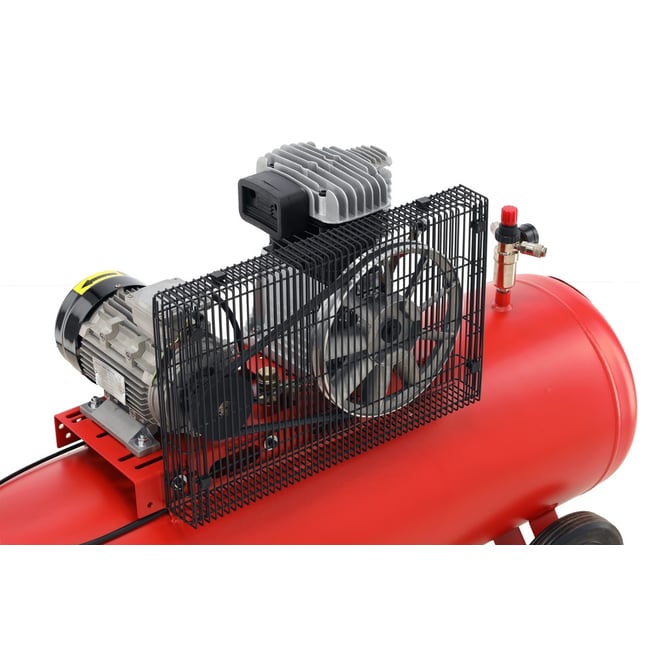 Compresor aer în doi cilindri 200 Litri, Yato YT-23321, 360 l/min, 2200 W (3 CP)