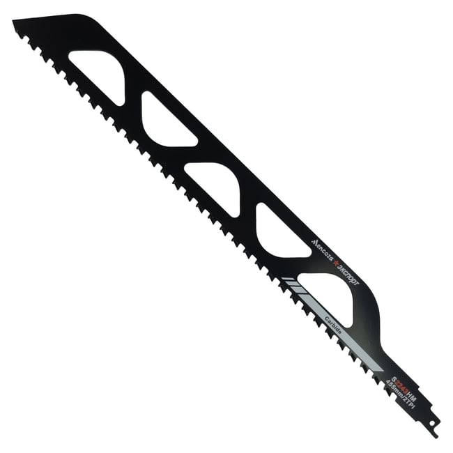 Panza fierastrau sabie pentru zidarie, caramida, lemn, bca, 455x50x1.5 mm, lama si dinti din carbura, rotor RS2243HM