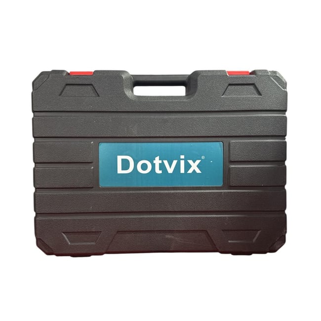 Set 3 piese scule electrice 88V cu 2 acumulatori 5Ah, DOTVIX, Bormasina cu Impact + Flex unghiular + Autofiletanta cu Percutie