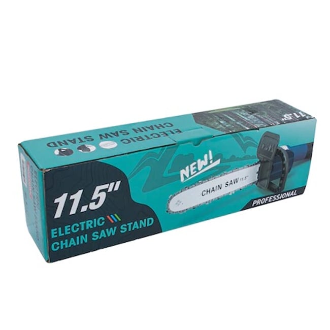 Adaptor drujba pentru flex sau polizor unghiular, cu mini rezervor pentru ungere automata lant, lant si lama 30 cm