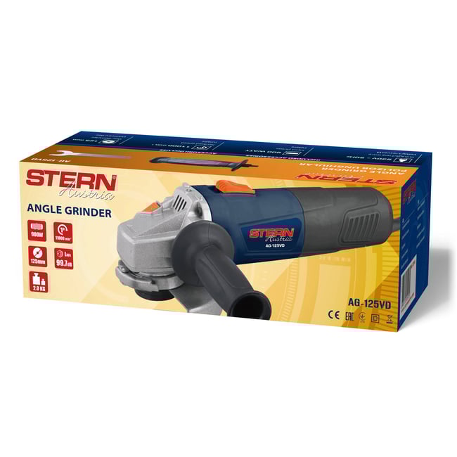 Polizor unghiular / Flex Stern AG125VD, 900W, 11000 RPM, 125mm
