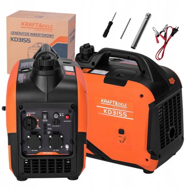 Generator invertor silentios, Kraft&Dele KD3155, 2.6 kW