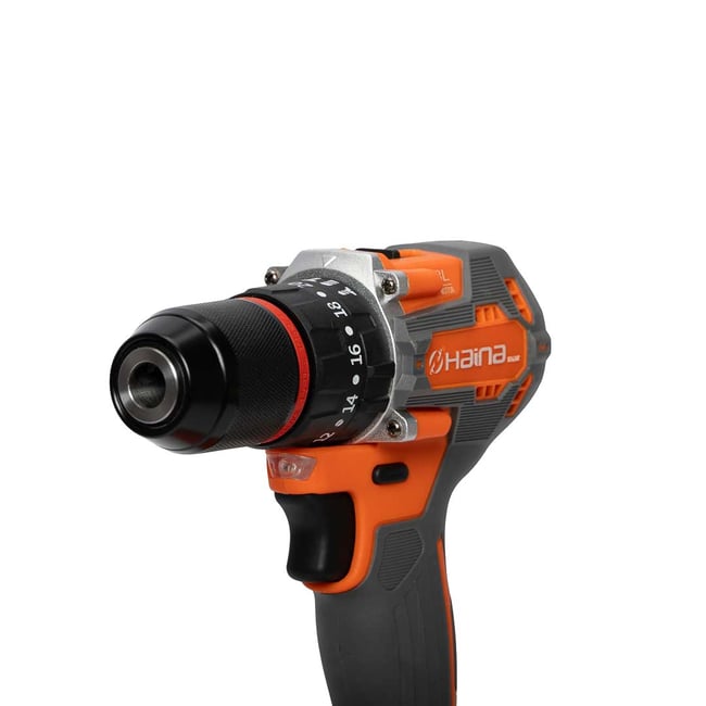Masina de gaurit / insurubat, cu percutie, Haina H-1112, cu 2 acumulatori, 21 V, Li-Ion, 40 Nm