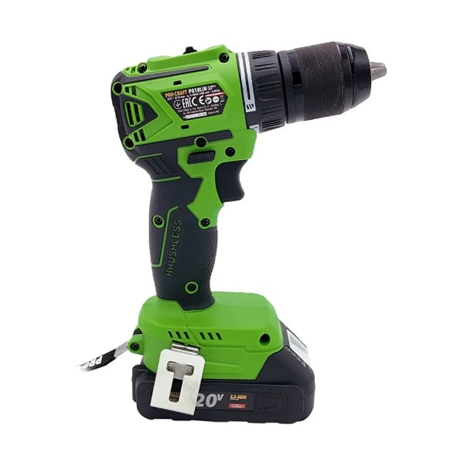 Masina de gaurit si insurubat, Procraft PA18LiN, cu 1 acumulator, 20V, 2Ah, Li-Ion