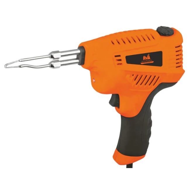 Pistol de lipit cu fludor EvoTools, 200 W, iluminare LED, 3 trepte putere , cu accesorii, in valiza