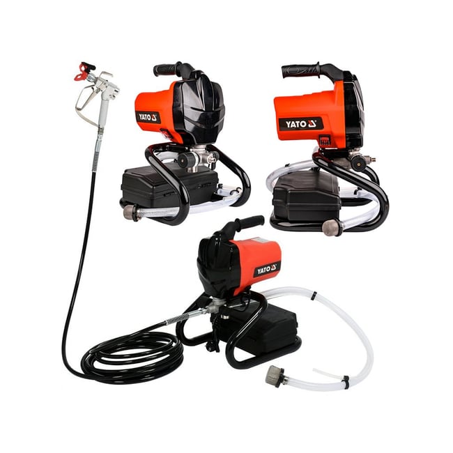 Aparat de vopsit electric Yato YT-82560, 650 W, 207 Bar, Airless, 7.5m