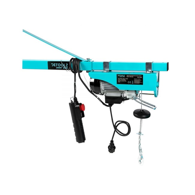 Electropalan / troliu electric, Detoolz DZ-C262, 125 / 250 Kg , 450 W, 12 / 6 m