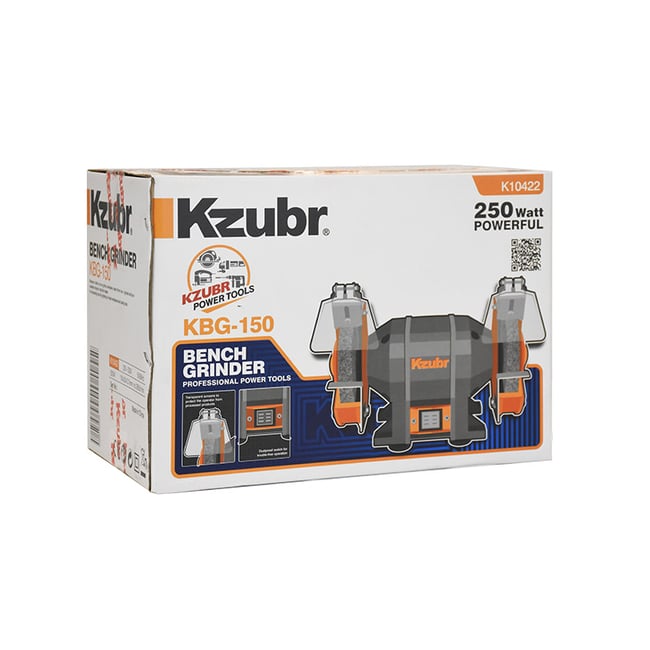 Polizor de banc KZUBR KBG-150, 150 mm, 250 W, 2950 RPM