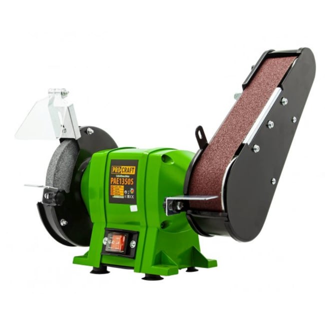 Polizor de banc cu banda Procraft PAE1350S, 150mm, 250W, 2950 RPM