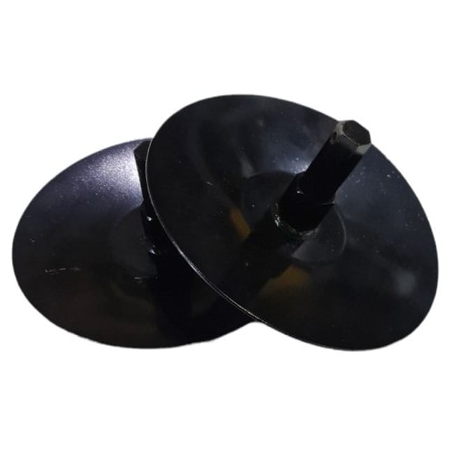 Set 2 discuri freze laterale pentru motosapa, diametrul 245 mm, ax 32 mm