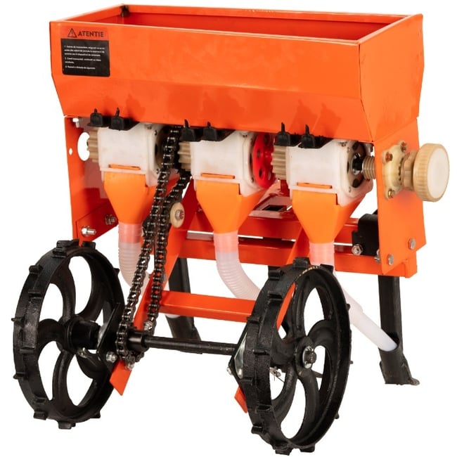 Semanatoare cu Trei Randuri WS3000 pentru Motocultor Evotools