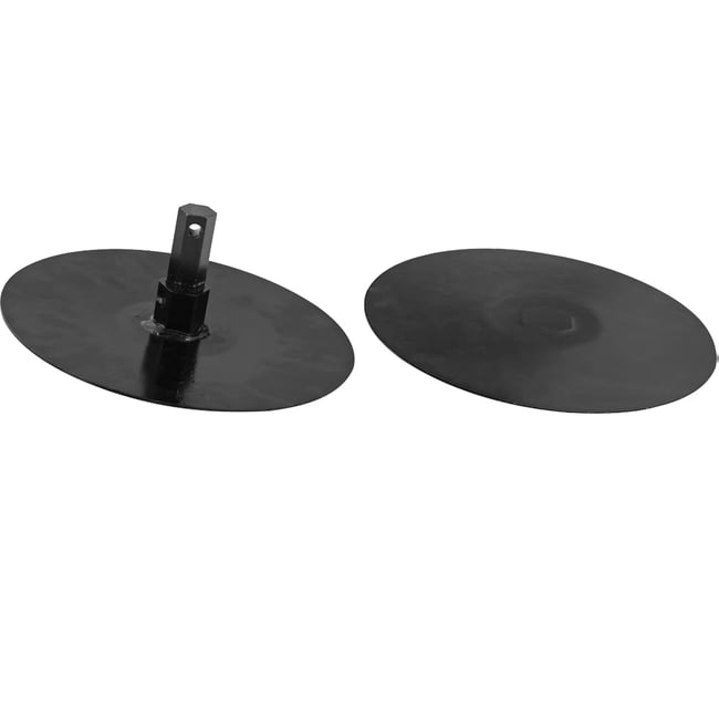 Set 2 discuri freze laterale pentru motosapa, diametrul 245 mm, ax 23 mm