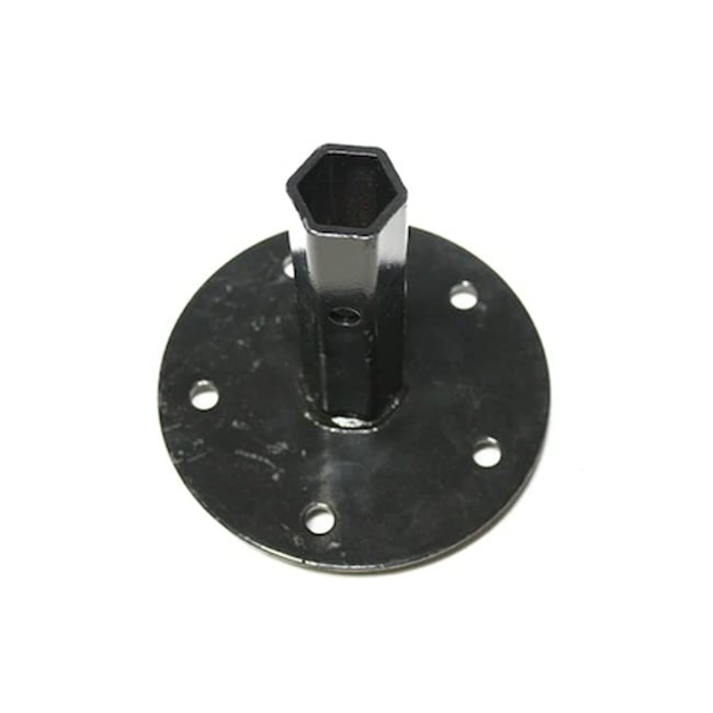 Manicot roata motocultor baza rotunda, interior hexagon 23 mm, lungime 120 mm