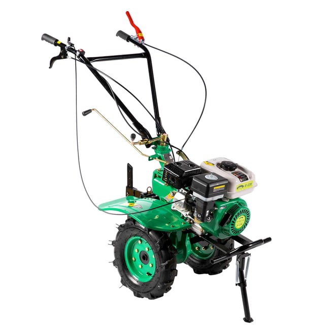 Motocultor pe benzina Micul Fermier GF-2295, 7.5 cp, 212 cc, 4 timpi, 3 viteze + roti transport