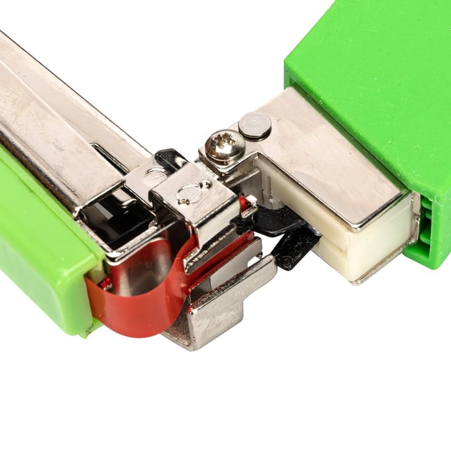 Aparat pentru legat vita de vie, legume si pomi fructiferi, Micul Fermier GF-0200, arc si lama de rezerva