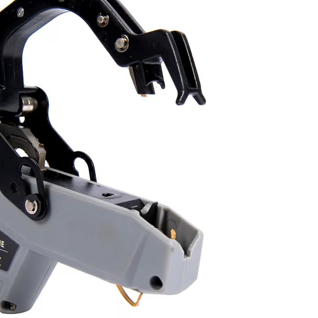 Aparat electric de legat via cu acumulator, 4.2V, 2.0 AH ,capacitate legare 45 mm, cu rola legare, model SC-9701