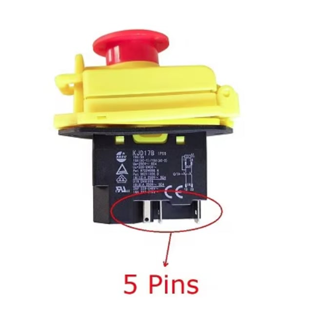 Buton On/Off pentru betoniera, pompa apa (model 9084)