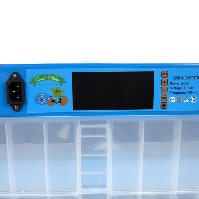 Incubator electric pentru oua, Micul Fermier GF-1509, 2 etaje, 128 oua gaina