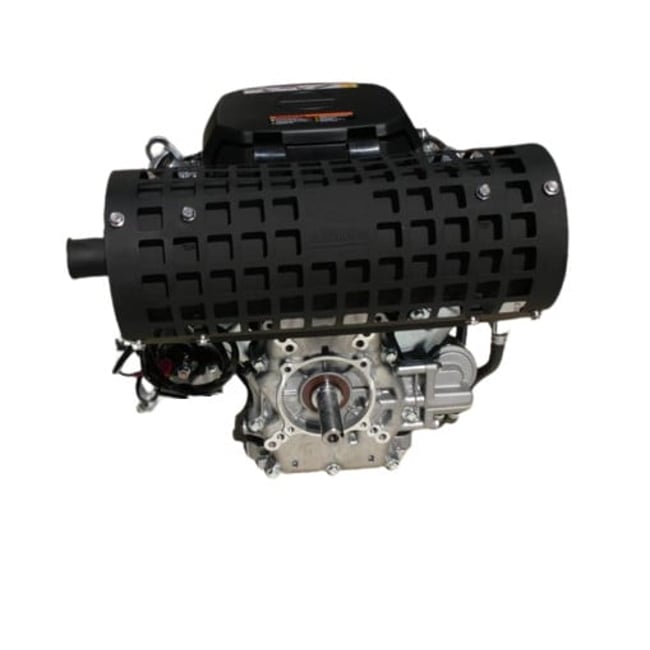 Motor pentru motocultoare si utilaje constructii cu ax orizontal, Zongshen GB680, ax 25.4 Ø - 75,7mm, 680cmc, 22 CP, V Twin