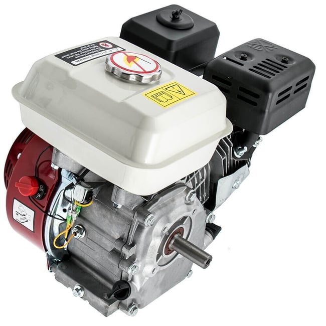 Motor pe benzina de uz general DRK GX200 (170F), 7.5 CP, ax cilindric cu pana 19 mm, 4 timpi, filtru de aer umed