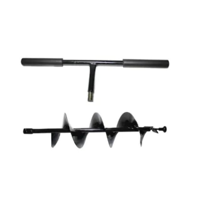 Burghiu pamant manual si pentru motoburghiu, diametru 120mm, lungime 800mm