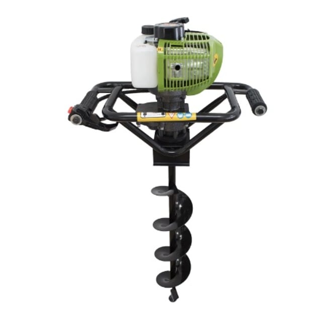 Motoburghiu pamant, Motoforeza Procraft GD62, pe benzina, 2 timpi, 2.5 CP, 1.85 kW, burghiu inclus 150 mm