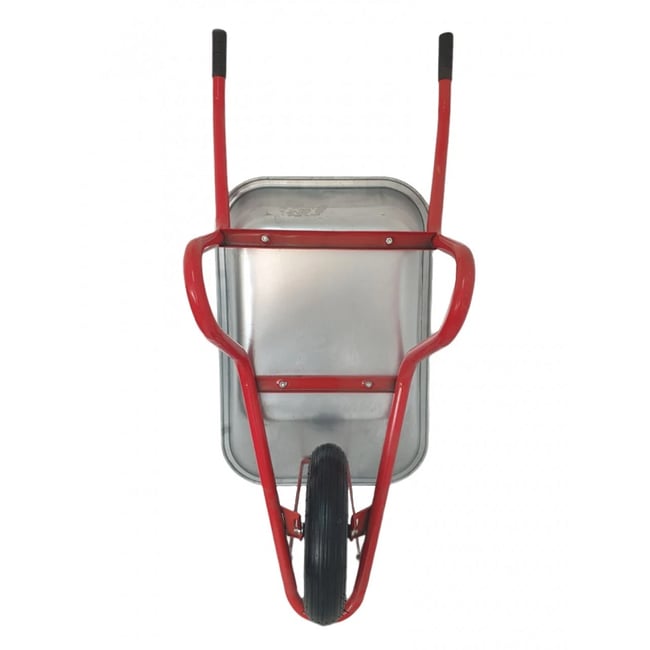 Roaba constructii / gradinarit, ELEFANT Tip 1, tabla zincata, roata pneumatica, 100 L