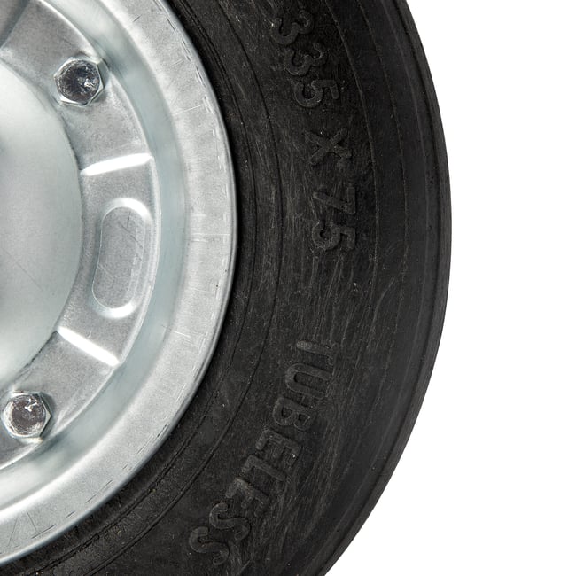 Roata masiva Turceasca 350-7 (355x75mm), ax 20mm