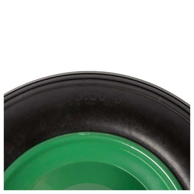 Roata roaba spuma cu janta metalica 3.50-8, ax subtire 14 mm