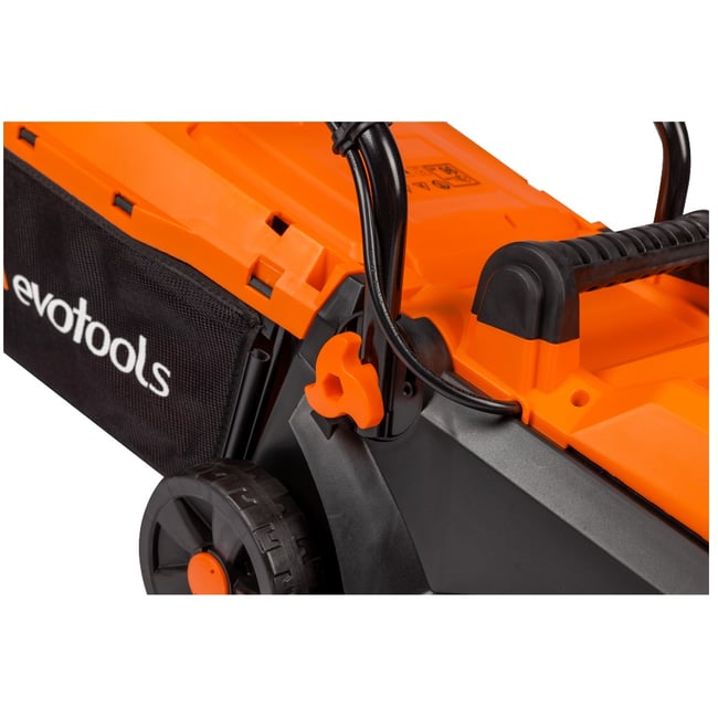 Masina electrica de tuns iarba, Evotools LM 1200 EPTO, 1200 W, 30 L, 320 mm