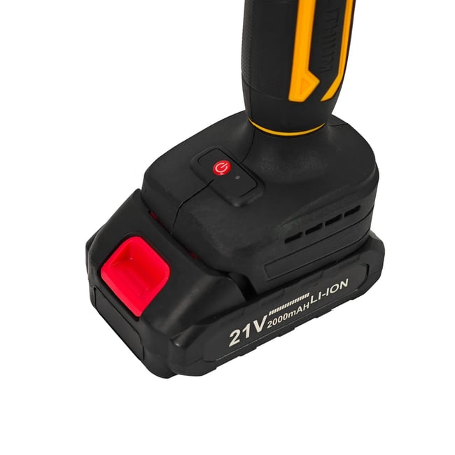 Foarfeca electrica de gradina, pentru taiat crengi pomi, CRISTAL 21 V, cu 2 acumulatori Li-ion, 2000 mAh