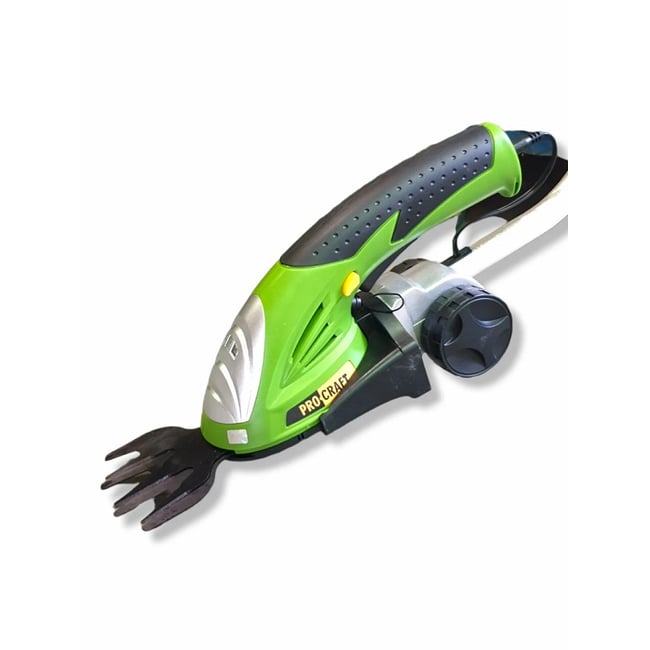 Foarfeca cu acumulator pentru taiat iarba/arbusti, Procraft PGH1300, acumulator 3.6v, 1.3ah, 1200 rot/min