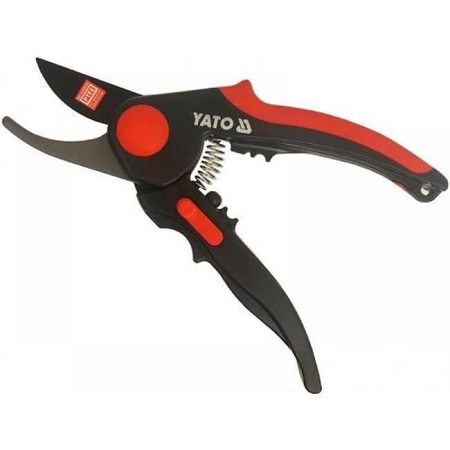 Foarfeca de vie manuala, Yato YT-8809, maner teflonat 210 mm